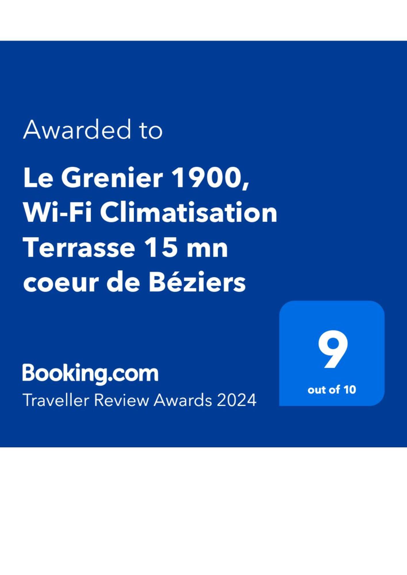 Le Grenier, Climatisation Terrasse Wi-Fi Netflix 15 Mn Coeur De Ville Béziers Exteriér fotografie